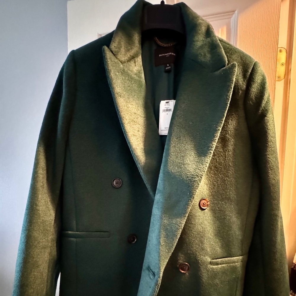 Short double-breasted peacoat 🍁
